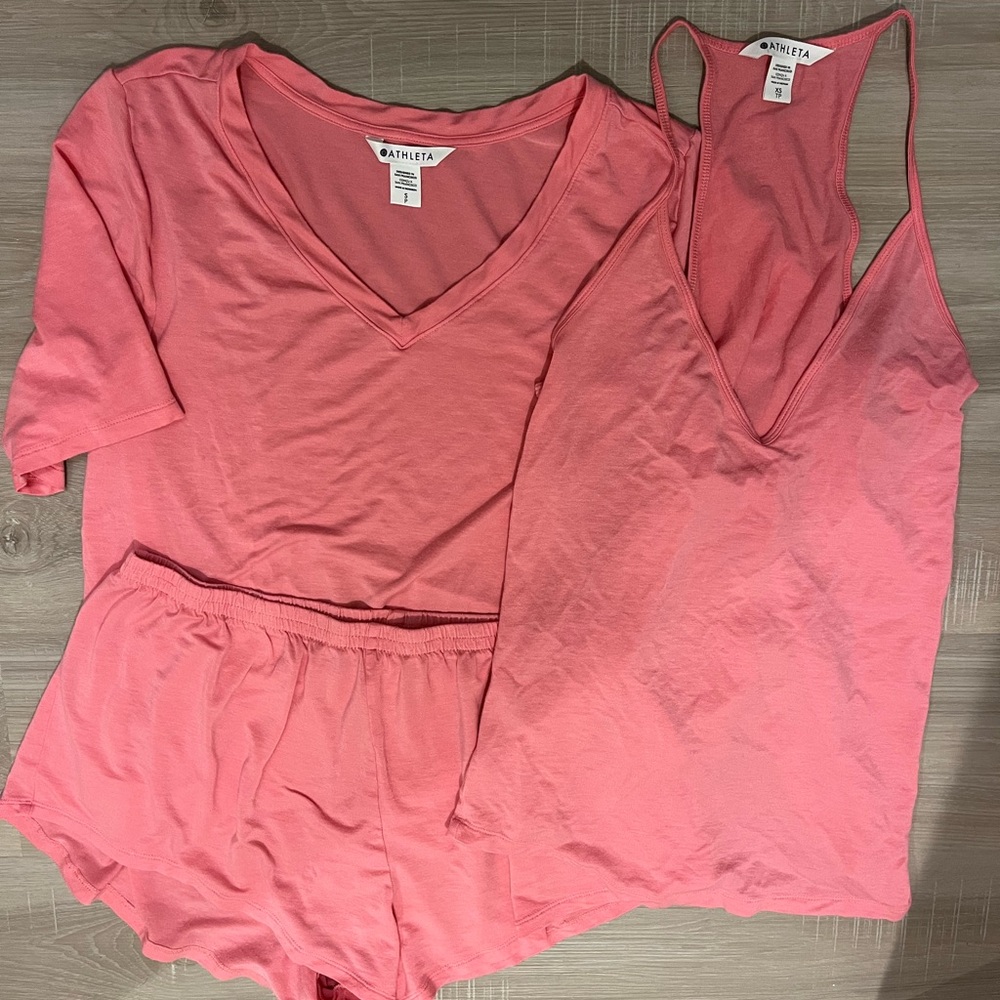 Athleta Pajama Set of 3